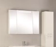 Зеркало-шкаф AQUATON Мадрид 100 с подсветкой, белое (1A111602MA010)