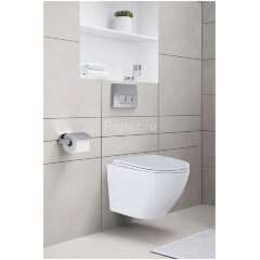 Сет AZARIO инсталляция+унитаз Grado со крытым сливом с сиденьем микролифт БЕЗ КЛАВИШИ (AZ-8010-1000+