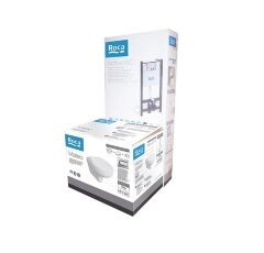 ПЭК: Roca MATEO Унитаз + сидение микролифт + инсталляция + кнопка