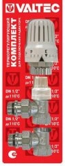 Термостатический комплект прямой 1/2" VALTEC