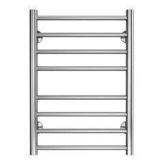 Полотенцесушитель водяной AZARIO PARMA 400/600 8 секций, нижнее/диагональное подключение, 1/2", хром
