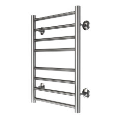 Полотенцесушитель водяной AZARIO PARMA 400/600 8 секций, нижнее/диагональное подключение, 1/2", хром