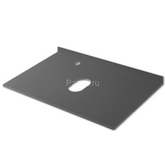 Столешница керамогранит Итана Plane 75 747х481х10 к тумбе Pino 75, черный матовый (CS00087626)