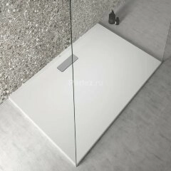 Ультратонкий акриловый прямоугольный душевой поддон Ideal Standard ULTRAFLAT NEW 1200x900x25 мм. Для напольной или встраиваемой установки (T448301)