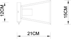 Бра Arte Lamp A8030AP-1WH