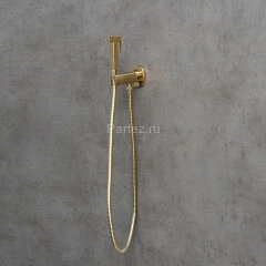 Смеситель Lemark Solo LM7172G с гигиеническим душем, встраиваемый