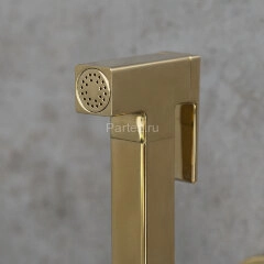 Смеситель Lemark Solo LM7172G с гигиеническим душем, встраиваемый