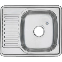 Мойка 5848 U MELANA 0,8/180 врезная прямоугольная с сифоном (089 ta *12)