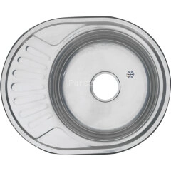 Мойка 5745 U MELANA 0,6/160 врезная овальная с сифоном (120 ta *15)