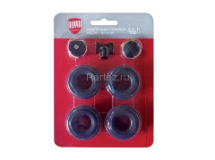 Набор присоединительный Royal Thermo 3/4'' black