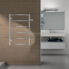 Полотенцесушитель водяной AZARIO VERONA 500/800 6 секций, боковое подключение, 1", хром (AZ04558)