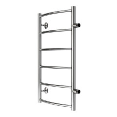 Полотенцесушитель водяной AZARIO VERONA 400/800 6 секций, боковое подключение, 1", хром (AZ04548)