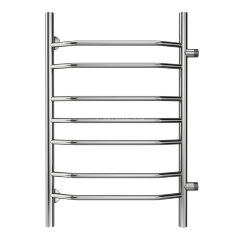 Полотенцесушитель водяной AZARIO RAVENNA 500/800 7 секций, боковое подключение, 1", хром (AZ07558)