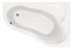 Ванна акриловая Santek Ибица 150х100, правая, белая