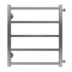 Полотенцесушитель водяной AZARIO ANCONA 500/600 квадрат, 5 секций, боковое подключение, 3/4", хром (