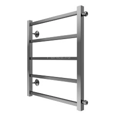Полотенцесушитель водяной AZARIO ANCONA 500/600 квадрат, 5 секций, боковое подключение, 3/4", хром (