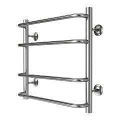 Полотенцесушитель водяной AZARIO FERRARA 500/500 4 секций, нижнее/диагональное подключение, 1/2", хр