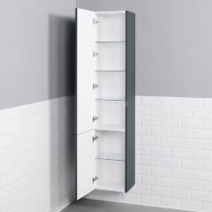 Пенал подвесной Итана Pino 35 350х300х1750 левый, Веллюто Авокадо (CS00084385)