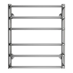 Полотенцесушитель водяной AZARIO FERRARA 500/600 6 секций, нижнее/диагональное подключение, 1/2", хр