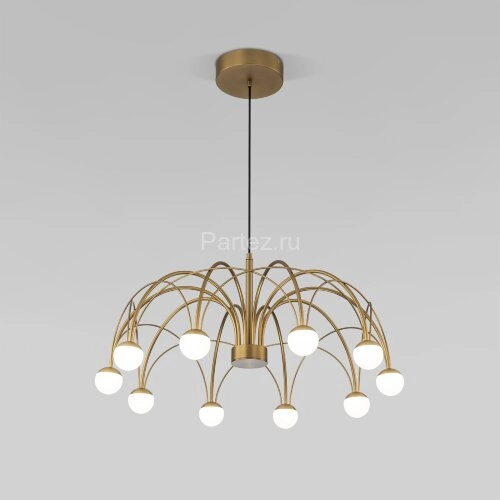 Подвесная люстра Eurosvet 90030/10 LED золото