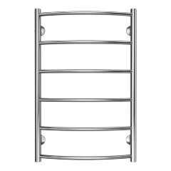 Полотенцесушитель водяной AZARIO VERONA 500/800 6 секций, нижнее/диагональное подключение, 1/2", хро