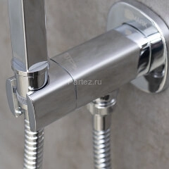 Смеситель Lemark Solo LM7172C с гигиеническим душем, встраиваемый